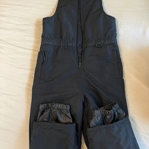 black snow pants